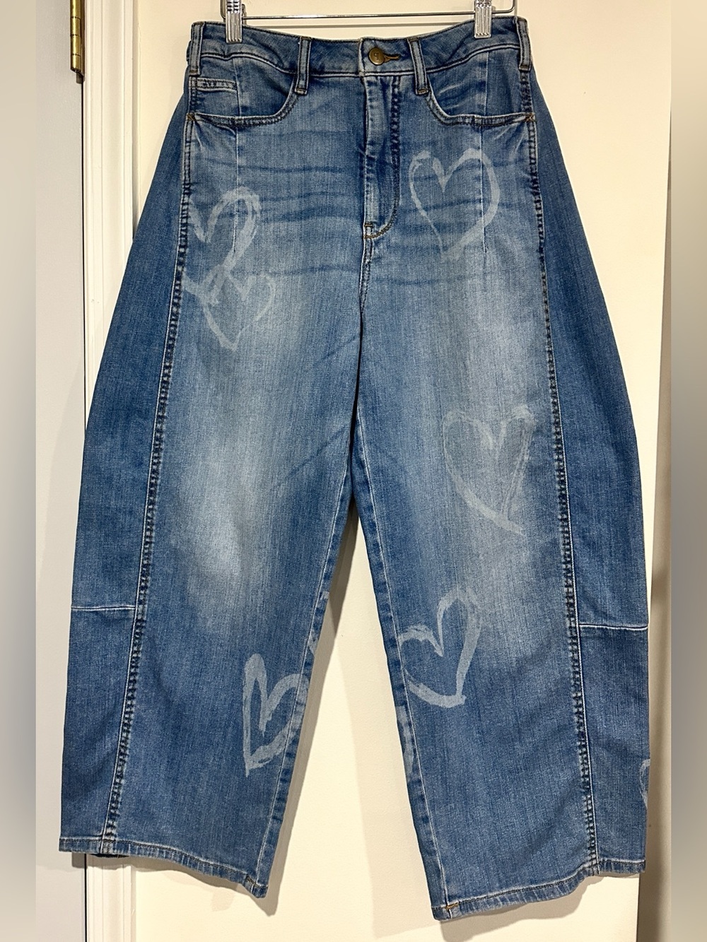 Anthropologie Pilcro The Kenna Mid Rise Heritage Barrel Jeans - Picture 4 of 12